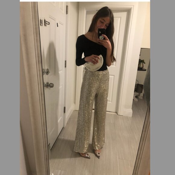 Resa - Revolve - Sequin Gigi Pants - Picture 4 of 4